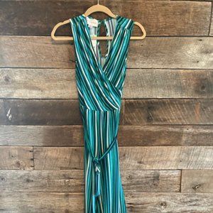 Donna Morgan Striped Jumpsuit